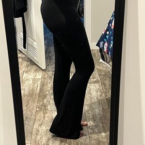 SHEIN Classic Black Flare leggings